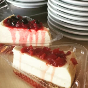 Cheesecake con helado
